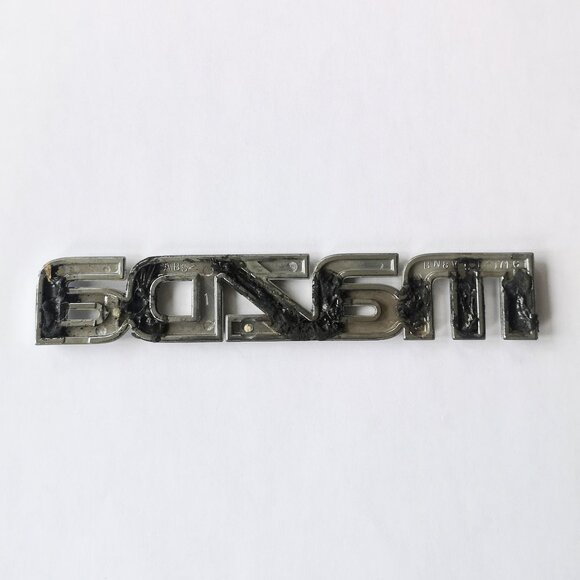 MAZDA 3 2004-2009 Rear Trunk Emblem Letters BN8V 51 710A - Picture 2 of 2